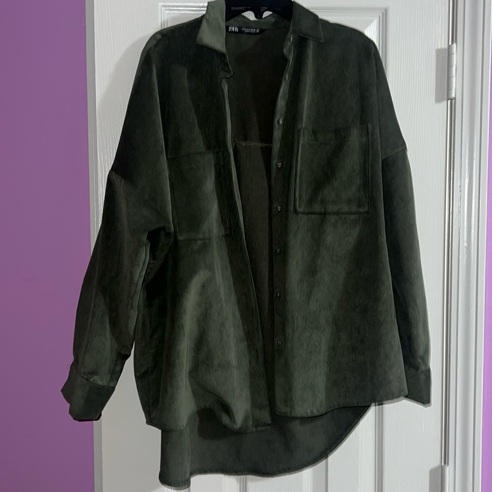 Zara button up
